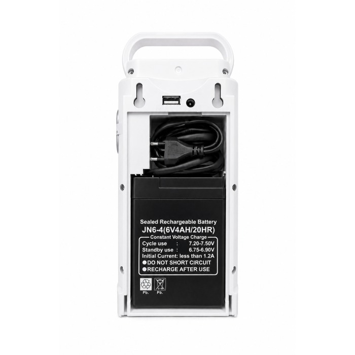 Акумуляторний ліхтар ALMINA MX-2606L 24 LED білий
