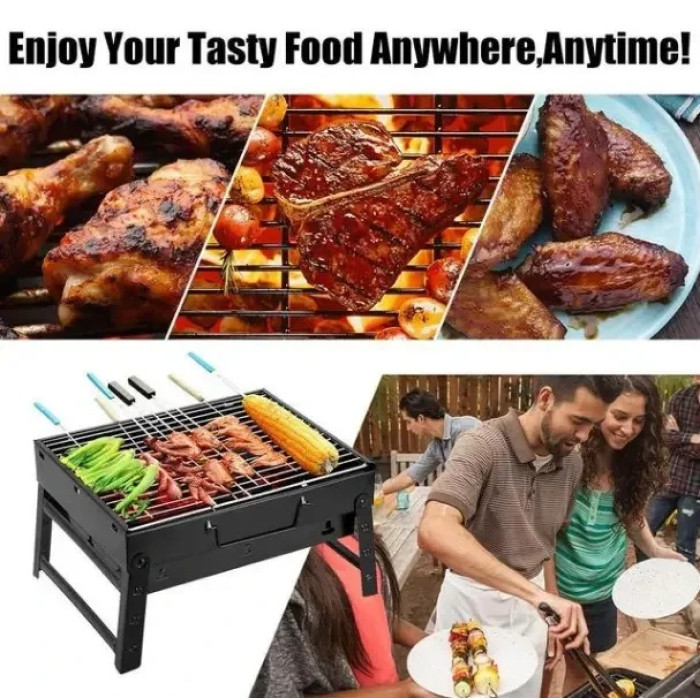 Мангал Барбек'ю Гриль складний BBQ гриль Mensory Grill Portable