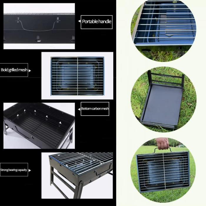 Мангал Барбек'ю Гриль складний BBQ гриль Mensory Grill Portable