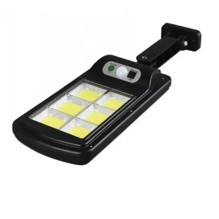 Вуличний ліхтар на стовп, підвісний  solar street BK120-6COB з датчиком руху