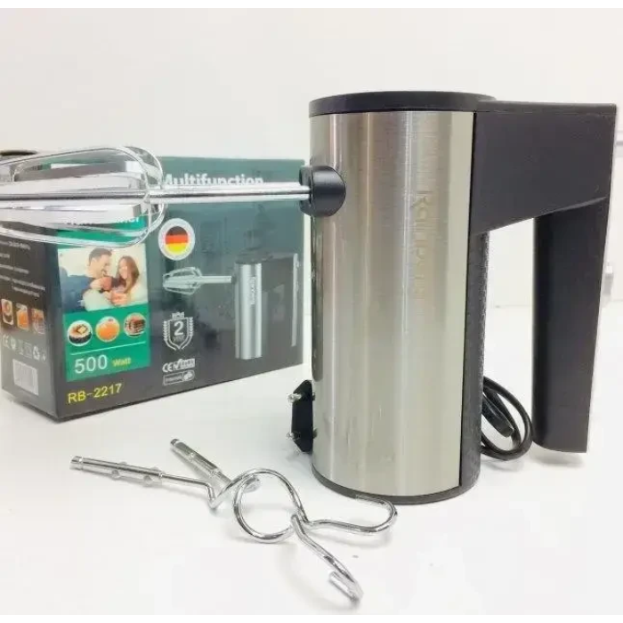 Міксер ручний Rainberg RB-2217 5 швидкостей 500W