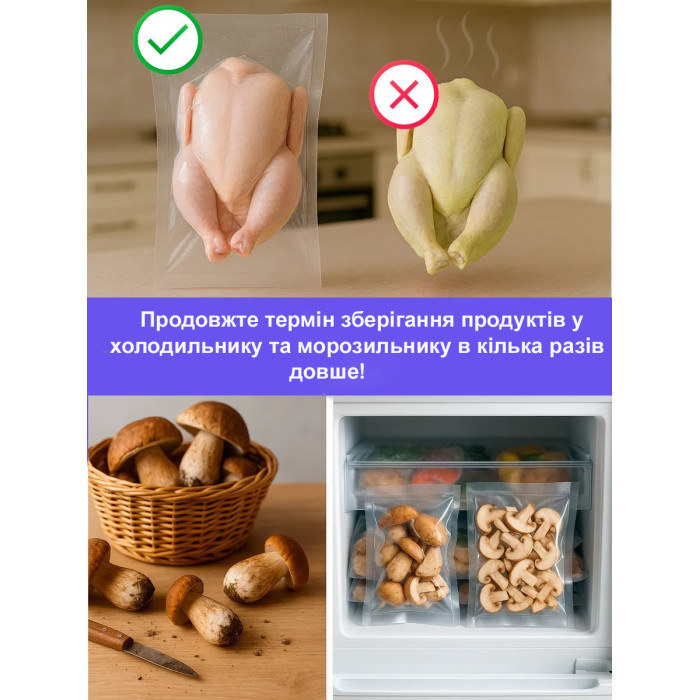 Вакуумний пакувальник Vacuum Sealer