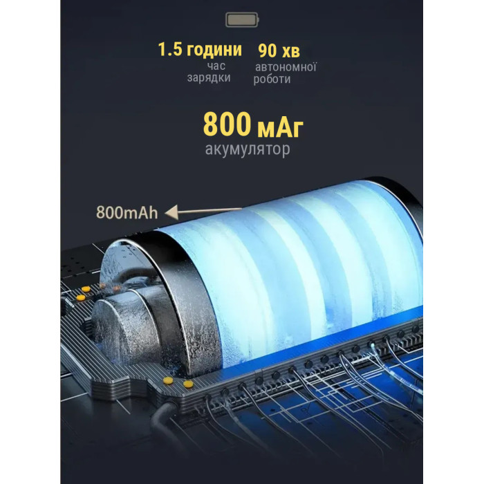 Акумуляторна сіткова електробритва VGR V-337 з LED-дисплеєм, Waterproof IPX6